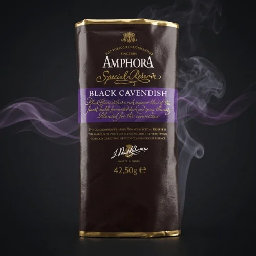 Amphora Black Cavendish Pipo Tütünü – 42.5gr