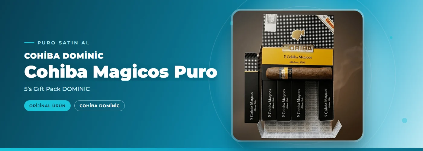 Cohiba Magicos Puro Satın Al – 5’s Gift Pack  DOMİNİC
