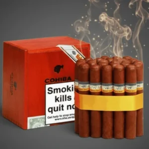Cohiba Robustos Puro – 25’li Ahşap Kutu DOMİNİC