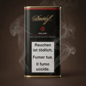 Davidoff Malawi Dark Cavendish Pipo Tütünü – 50gr