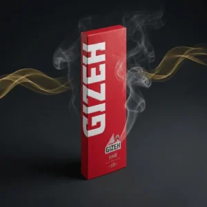 Gizeh Kırmızı Fine Sigara Kağıdı – Tekli