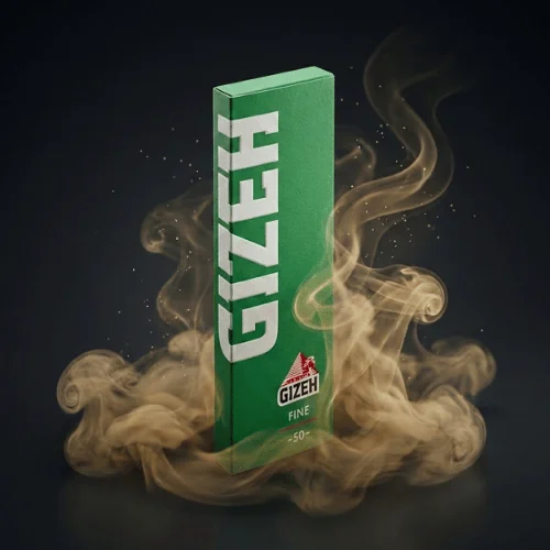 Gizeh Sigara Kağıdı Koyu Yeşil Fine – Tekli