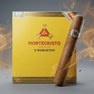 Montecristo 5 Robustos Puro – 5’s Gift Pack DOMİNİC