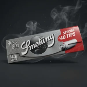 Smoking Special Silver King Size Sarma Kağıdı – Zıvanalı