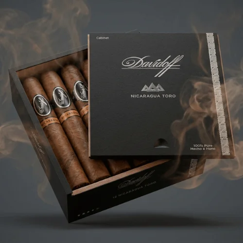 Davidoff Nicaragua Toro Puro – 12’s Ahşap Kutu