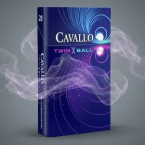 Cavallo Twin Ball ithal sigara – Mentol ve Böğürtlen