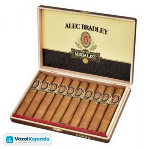 Alec Bradley Medalist Gordo Puro - 10's Ahşap Kutu