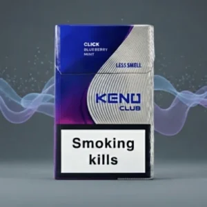 Keno Club Blueberry Mint Click sigara – Yabanmersini ve Nane