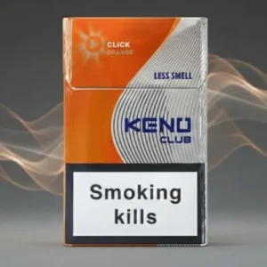 Keno Club Orange Click ithal sigara – Portakal aromalı
