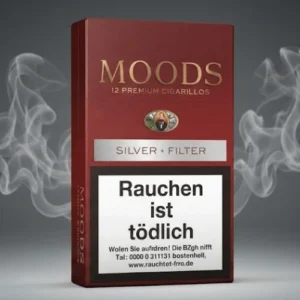 Dannemann Moods Silver Filter sigarillo – 12’s