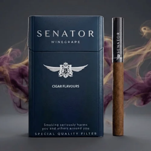 Senator Wine Grape 80’s – Şarap Üzümü aromalı sigara