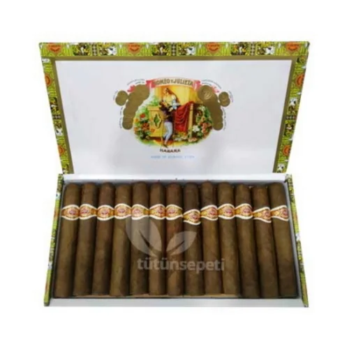 Romeo y Julieta 25 Robustos 25’s Ahşap Kutu DOMİNİC