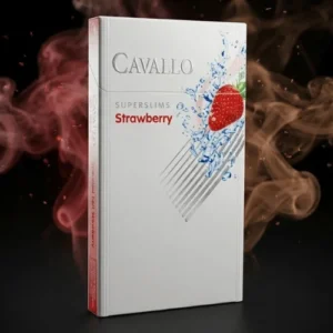 Cavallo Strawberry Superslim sigara – Çilek aromalı