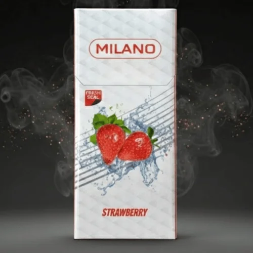 Milano Strawberry Süperslim sigara – Çilek aromalı