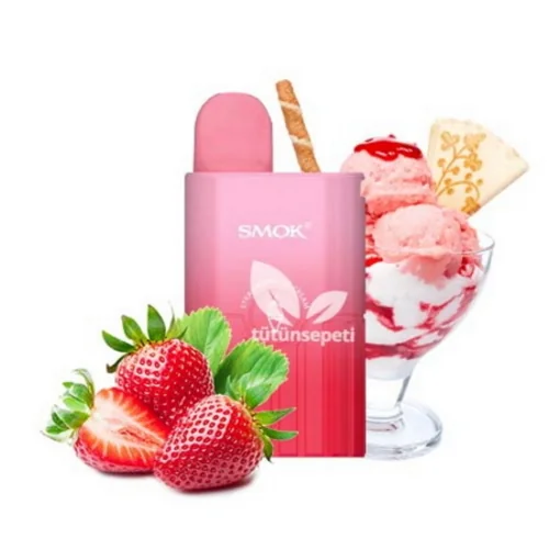 Smok ETO Bar Strawberry Ice Cream Puff – 8000 çekim