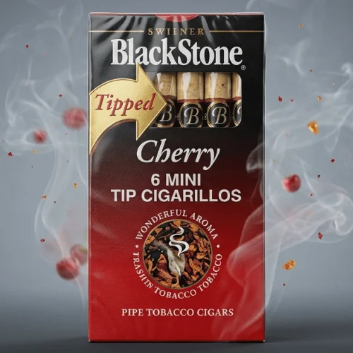 Blackstone Cherry 6 Mini Tip Sigarillo – Ağızlıklı