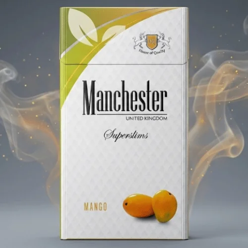 Manchester Superslims Mango sigara – Mango aromalı