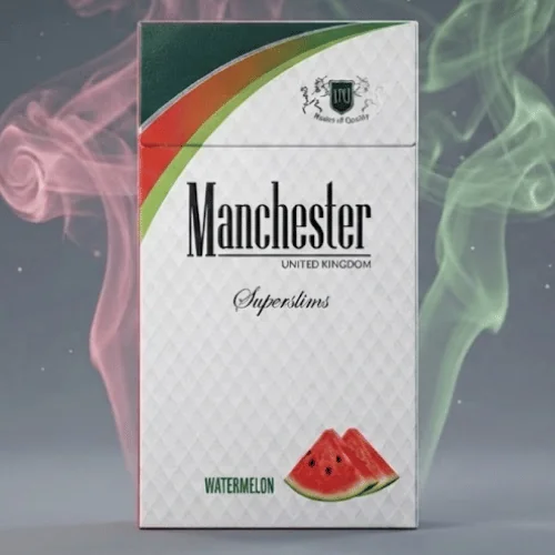 Manchester Superslims Watermelon sigara – Karpuz aromalı