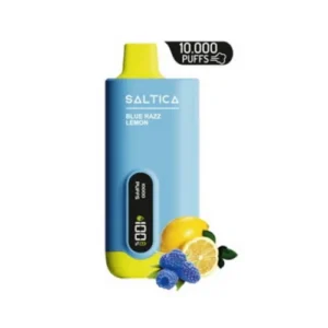 Saltica 10000 Blue Razz Lemon Puff – Dijital ekranlı