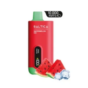 Saltica 10000 Watermelon Ice Puff – Dijital ekranlı