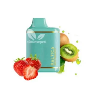 Saltica 7000 Kiwi Strawberry Puff – Leather Series