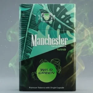 Manchester Wild Green Nano Superslim – Mentol aromalı