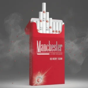 Manchester Red Berry Fusion sigara – Çilek ve Nane