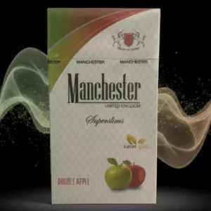 Manchester Superslims Double Apple Sigara (Elma)
