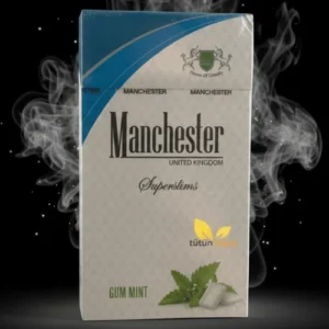 Manchester Superslims Gum Mint – Naneli Sakız Aromalı Sigara