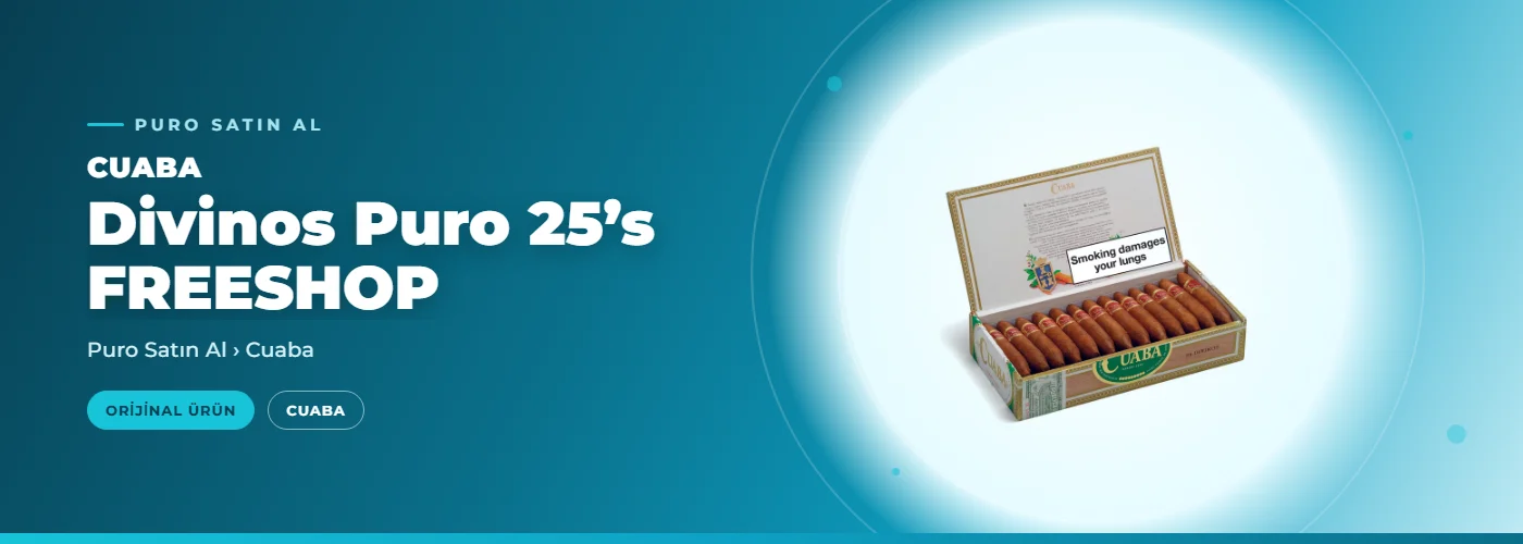 Cuaba Divinos Puro 25’s FREESHOP