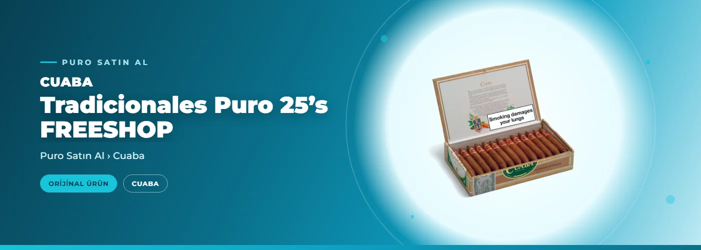 Cuaba Tradicionales  Puro 25’s FREESHOP