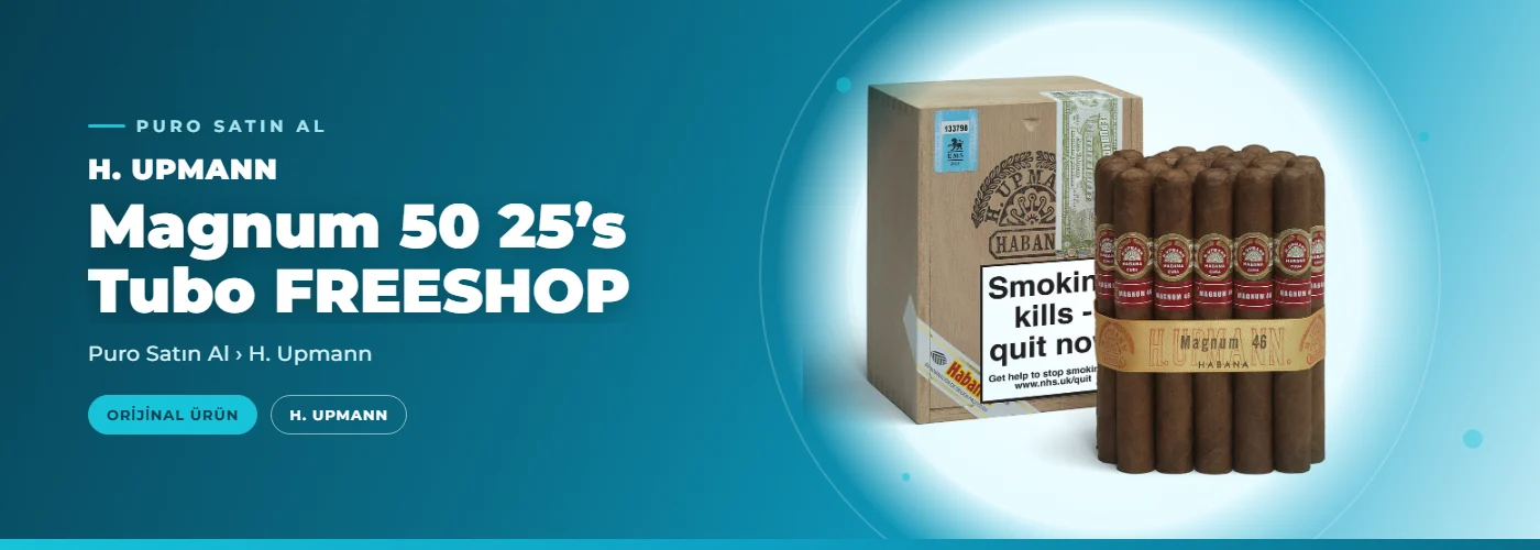 H. Upmann Magnum 50 25’s Tubo FREESHOP