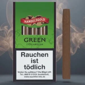 Handelsgold Green Apple Sigarillo – Yeşil Elma Aromalı