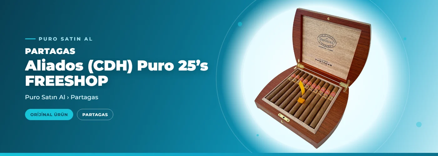 Partagas Aliados (CDH) Puro 25’s  FREESHOP