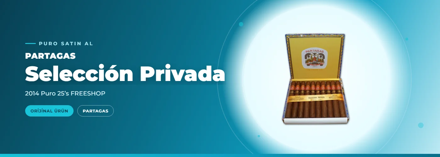 Partagas 	Selección Privada – 2014 Puro 25’s FREESHOP