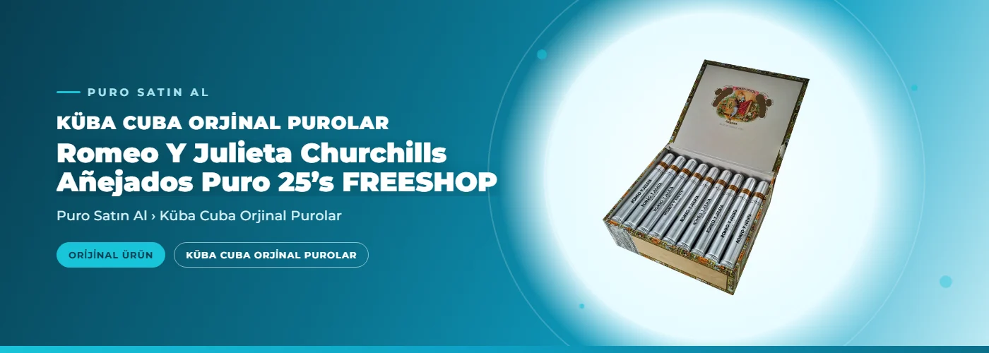Romeo Y Julieta Churchills Añejados Puro 25’s  FREESHOP