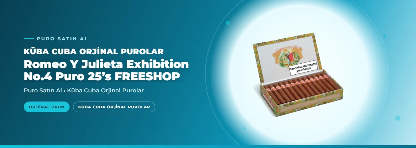 Romeo Y Julieta Exhibition No.4 Puro 25’s  FREESHOP