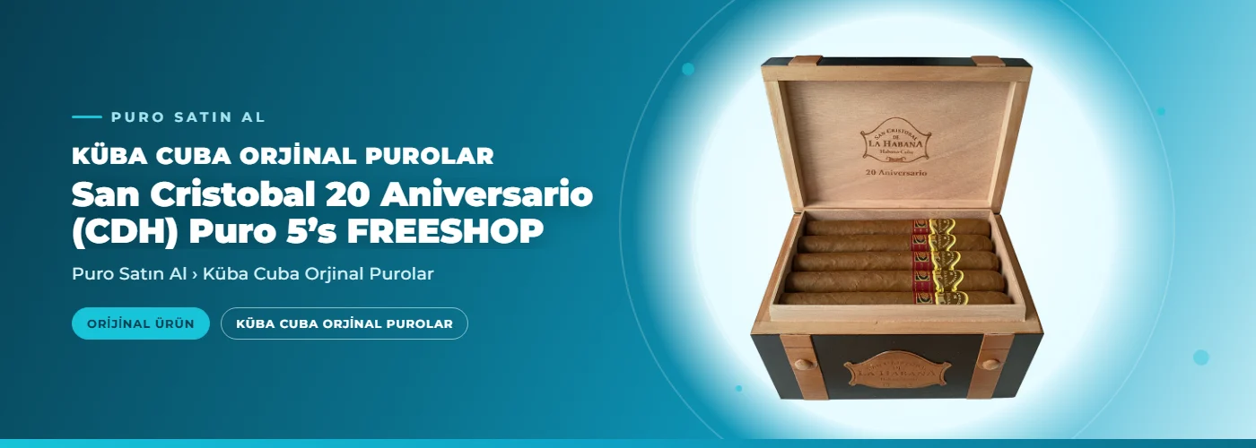 San Cristobal 20 Aniversario (CDH)	Puro 5’s FREESHOP
