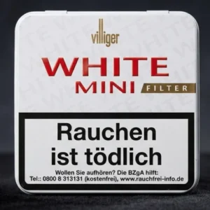 Villiger White Mini – Metal Kutulu
