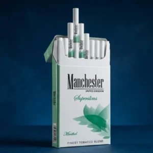 Manchester Superslims Menthol sigara – Mentol Aromalı