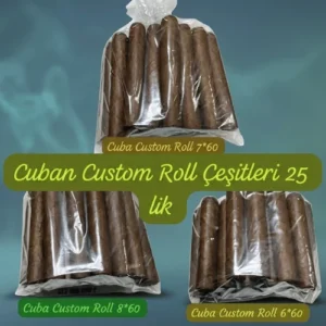 Cuban Custom Roll Çeşitleri 25’s – Küba El Sarımı Purolar