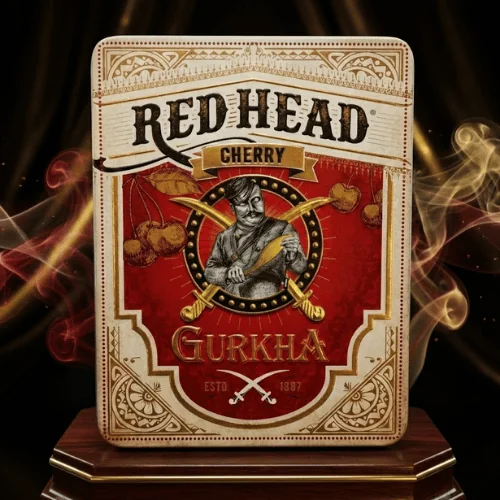 Gurkha Red Head Cherry 5’S – Metal Kutulu