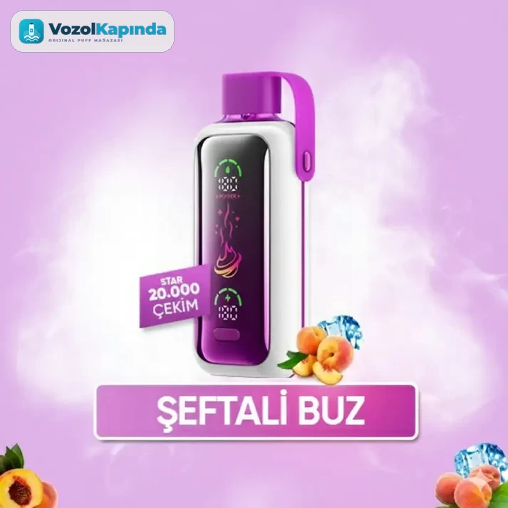Vozol Star 20000 Puff - Juicy Peach Ice