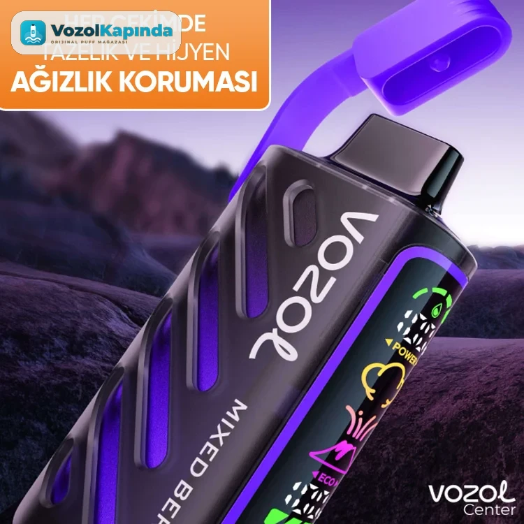 Vozol Gear Power 20000 Strawberry Kiwi - görsel 5