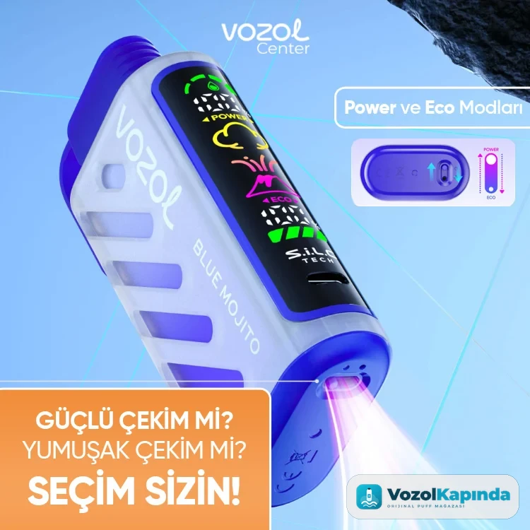 Vozol Gear Power 20000 Strawberry Kiwi - görsel 2