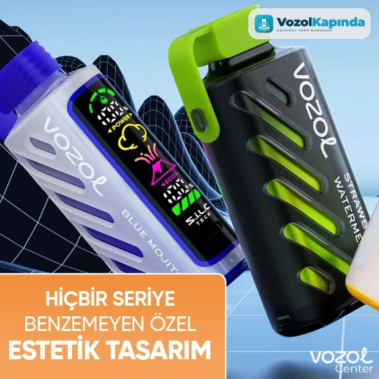 Vozol Gear Power 20000 Double Apple Ice - görsel 5