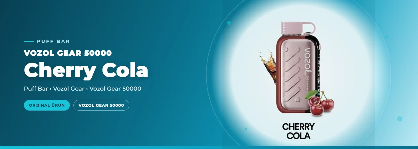 Vozol Gear 50000 Cherry Cola