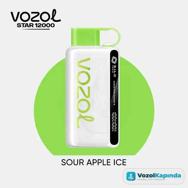 Vozol Star 12000 Sour Apple Ice